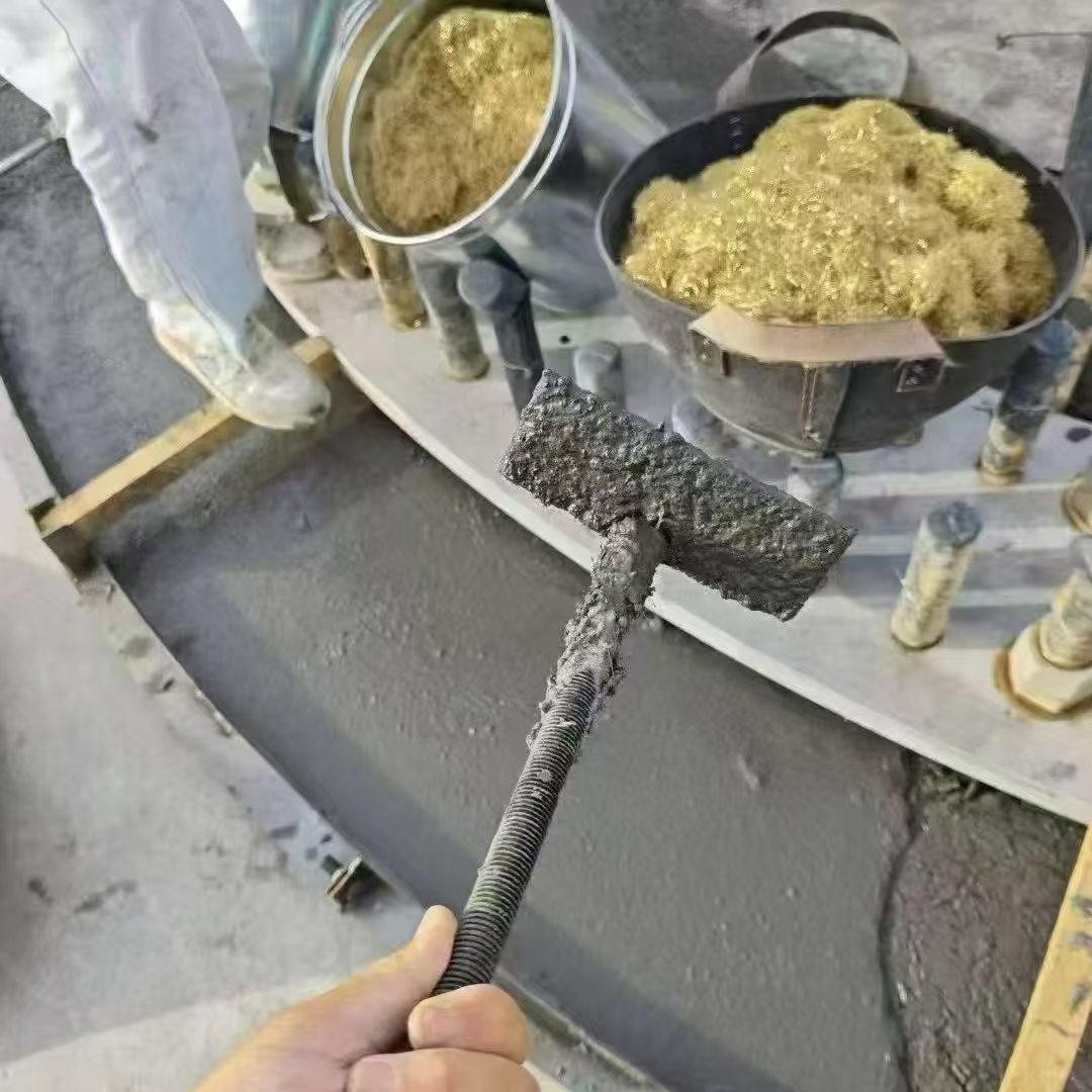 郸城C120钢纤维高强无收灌浆料 轧机压缩机汽轮机发电机锻压设备底座灌浆材料